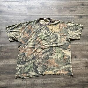 Vintage Ranger Shirt Mens XL Advantage Timber Camo Pocket Hunting USA 90s